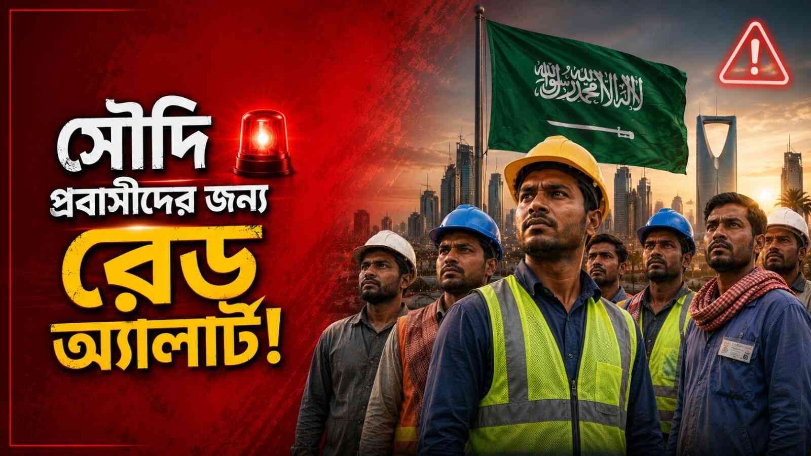 প্রবাসীদের ওয়ার্ক পারমিট নিয়ে সৌদি সরকারের জরুরি নির্দেশনা