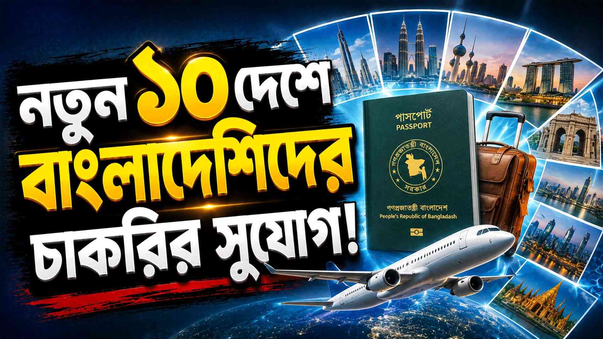 মালয়েশিয়া থেকে জাপান- নতুন শ্রমবাজারে বাংলাদেশিদের জন্য বড় ঘোষণা!